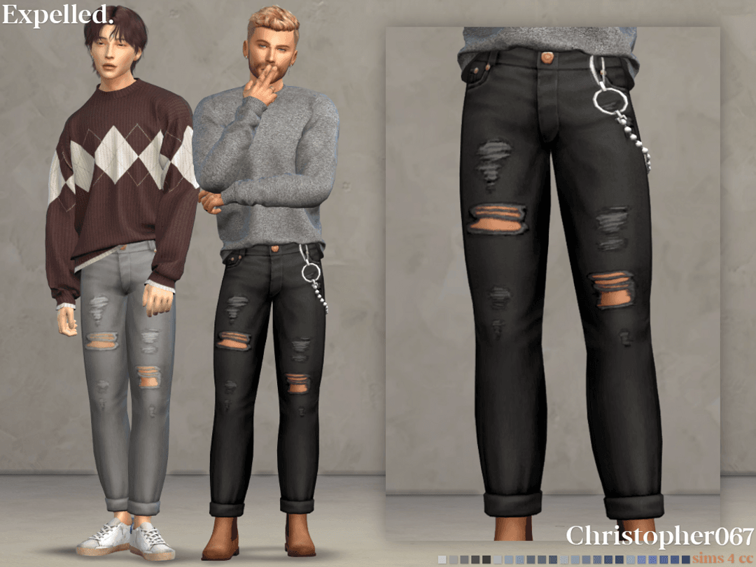 Скриншот мода Джинсы Expelled Jeans